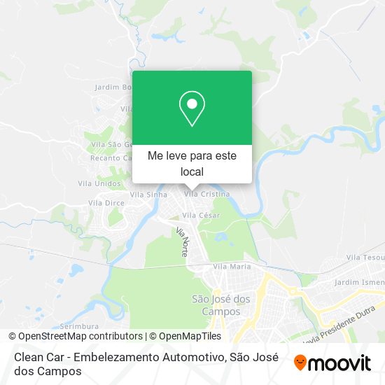 Clean Car - Embelezamento Automotivo mapa