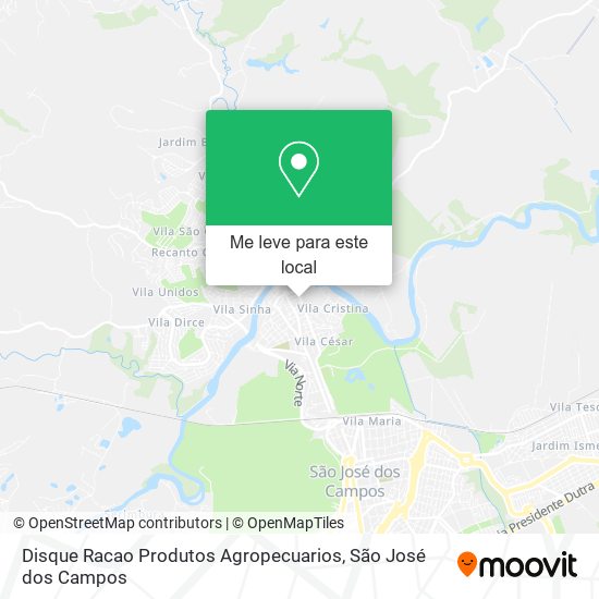 Disque Racao Produtos Agropecuarios mapa