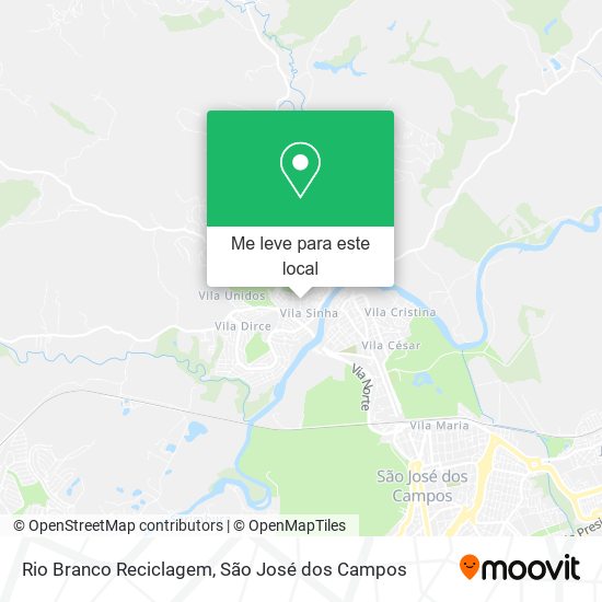 Rio Branco Reciclagem mapa