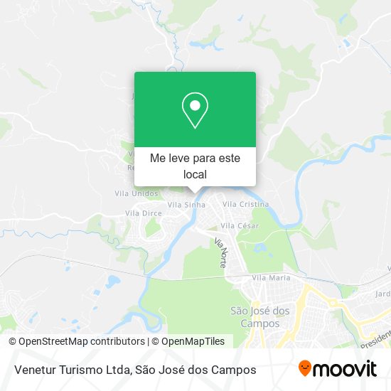 Venetur Turismo Ltda mapa