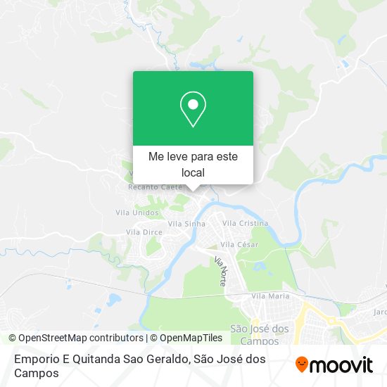 Emporio E Quitanda Sao Geraldo mapa