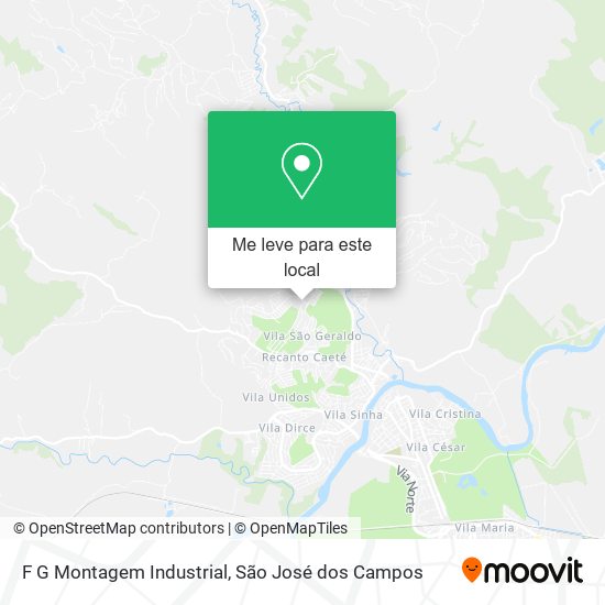 F G Montagem Industrial mapa