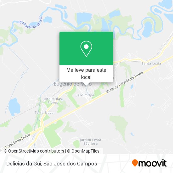 Delicias da Gui mapa
