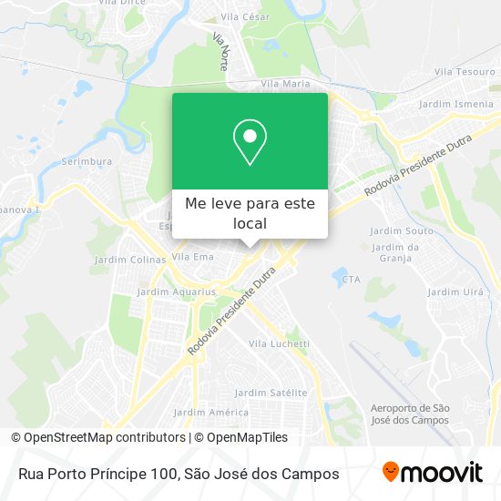 Rua Porto Príncipe 100 mapa