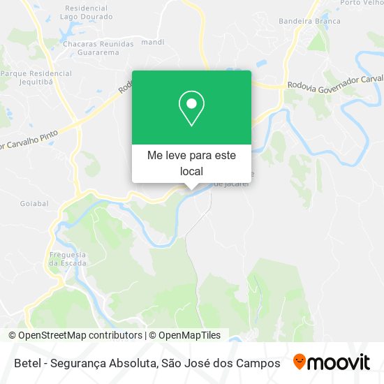 Betel - Segurança Absoluta mapa