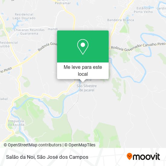 Salão da Noi mapa