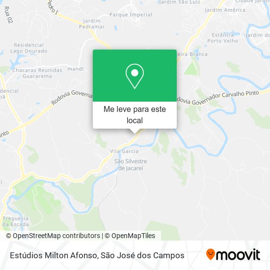 Estúdios Milton Afonso mapa
