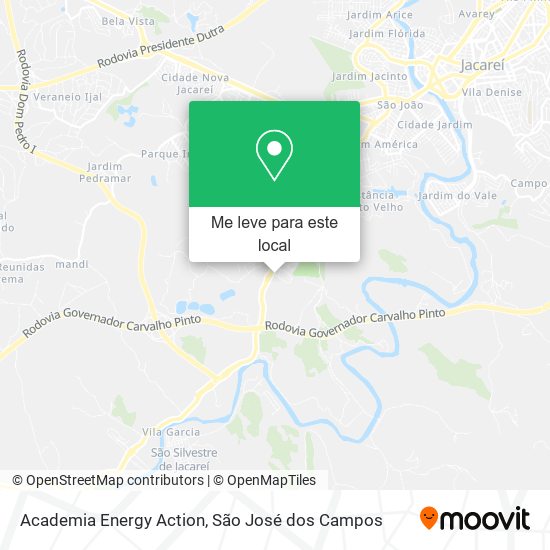 Academia Energy Action mapa