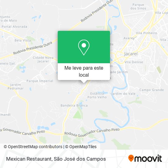 Mexican Restaurant mapa