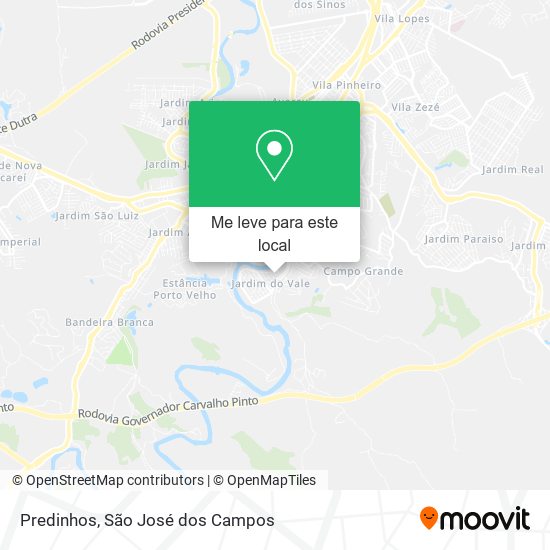 Predinhos mapa