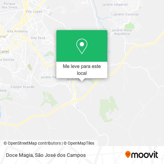 Doce Magia mapa