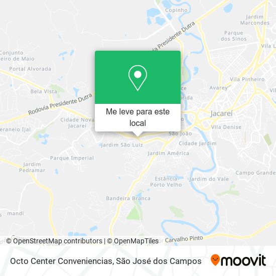 Octo Center Conveniencias mapa