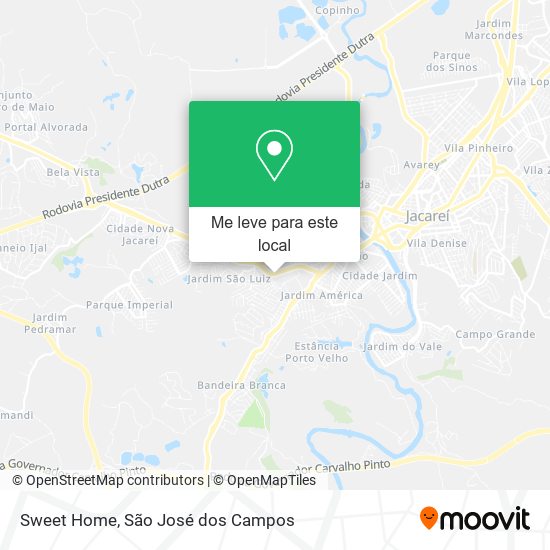 Sweet Home mapa