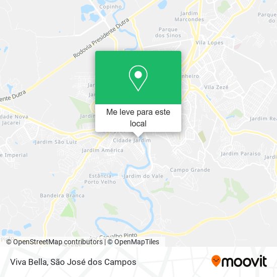 Viva Bella mapa