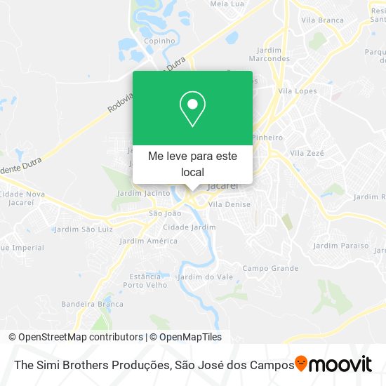 The Simi Brothers Produções mapa