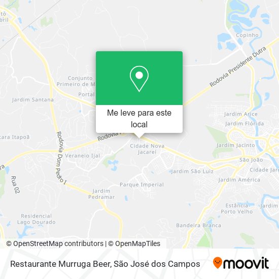 Restaurante Murruga Beer mapa