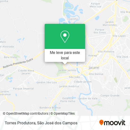 Torres Produtora mapa