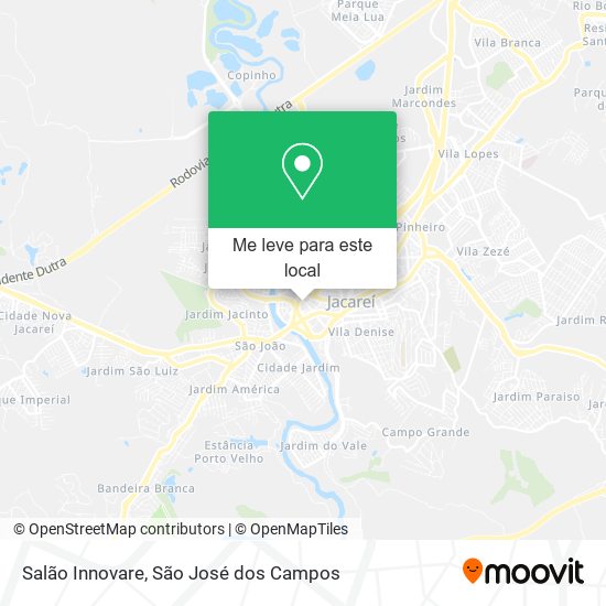 Salão Innovare mapa