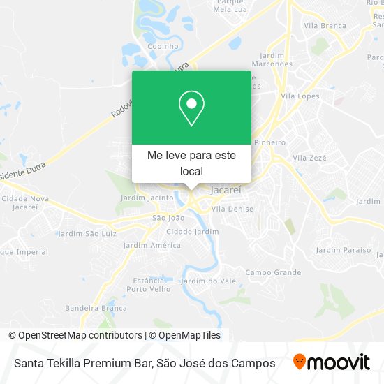 Santa Tekilla Premium Bar mapa