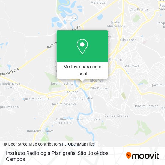 Instituto Radiologia Planigrafia mapa