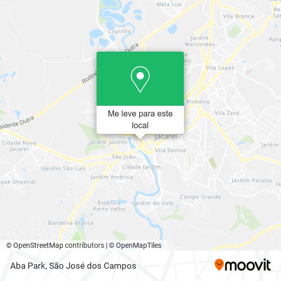 Aba Park mapa