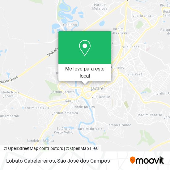 Lobato Cabeleireiros mapa