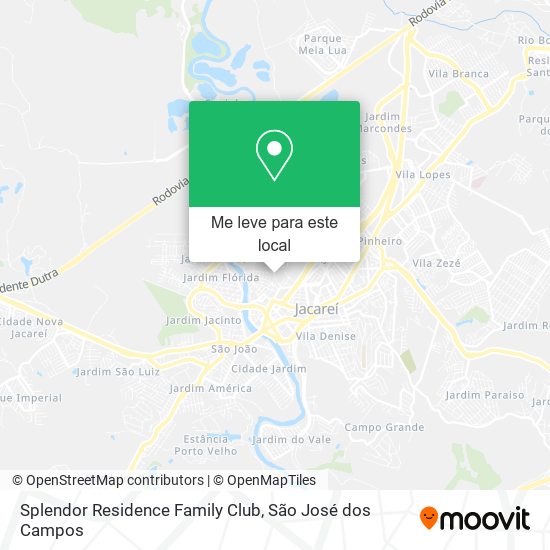 Splendor Residence Family Club mapa