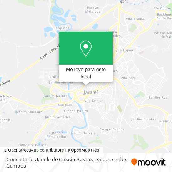 Consultorio Jamile de Cassia Bastos mapa