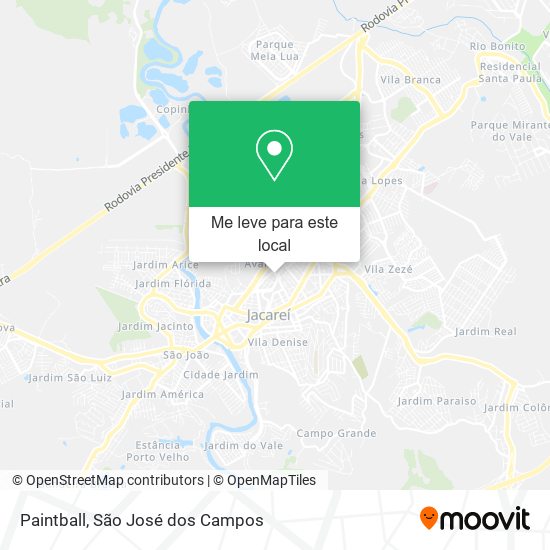 Paintball mapa