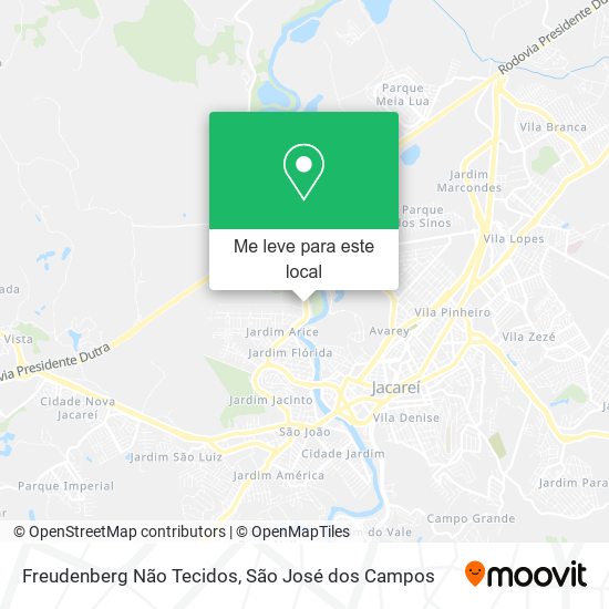 Freudenberg Não Tecidos mapa