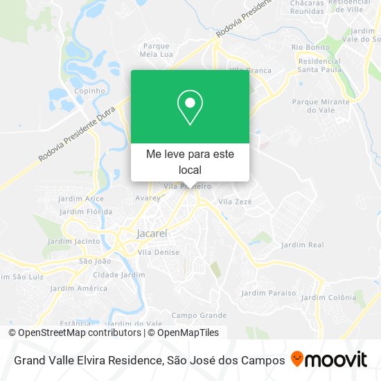 Grand Valle Elvira Residence mapa