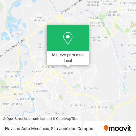Flaviano Auto Mecânica mapa