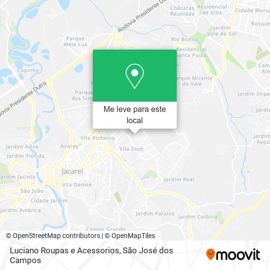 Luciano Roupas e Acessorios mapa