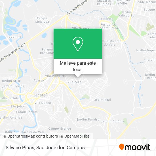 Silvano Pipas mapa