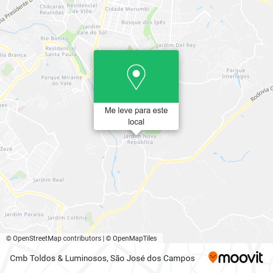 Cmb Toldos & Luminosos mapa
