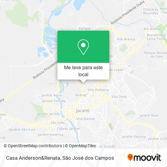 Casa Anderson&Renata mapa