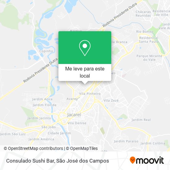 Consulado Sushi Bar mapa