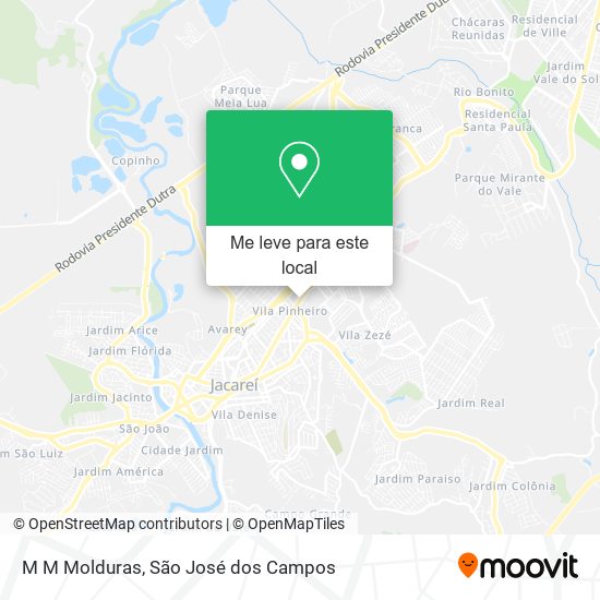 M M Molduras mapa
