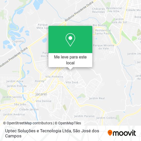Uptec Soluções e Tecnologia Ltda mapa