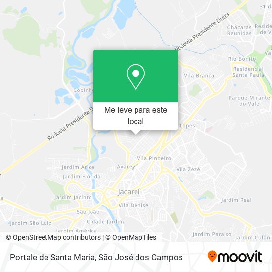 Portale de Santa Maria mapa
