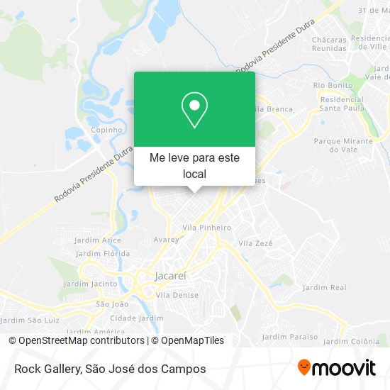 Rock Gallery mapa