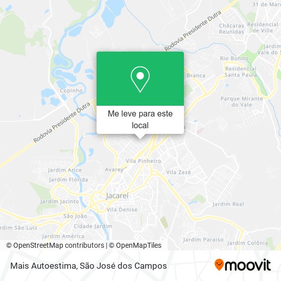 Mais Autoestima mapa