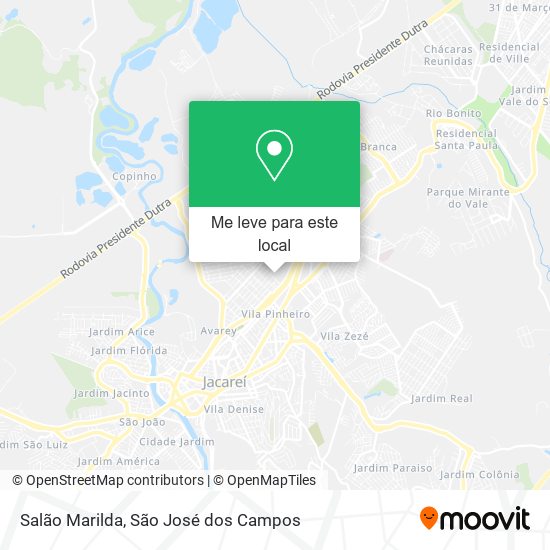 Salão Marilda mapa