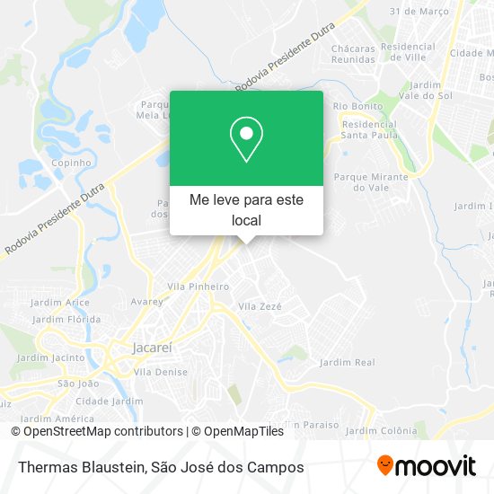 Thermas Blaustein mapa