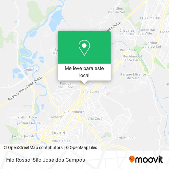 Filo Rosso mapa