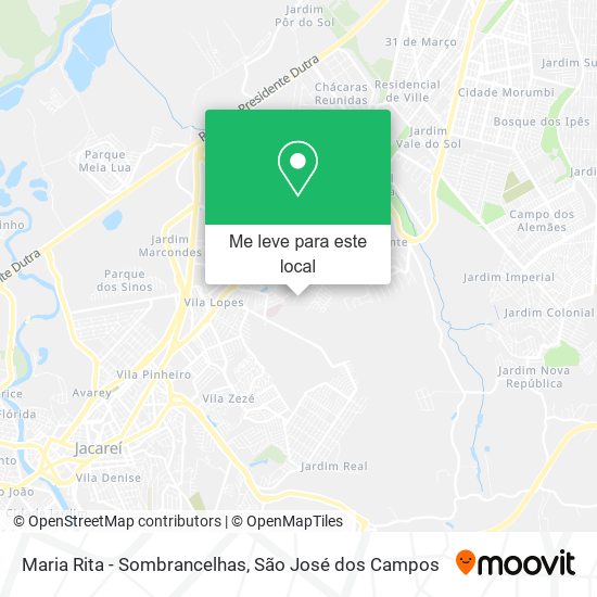 Maria Rita - Sombrancelhas mapa