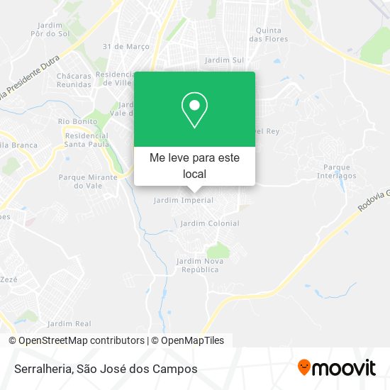 Serralheria mapa