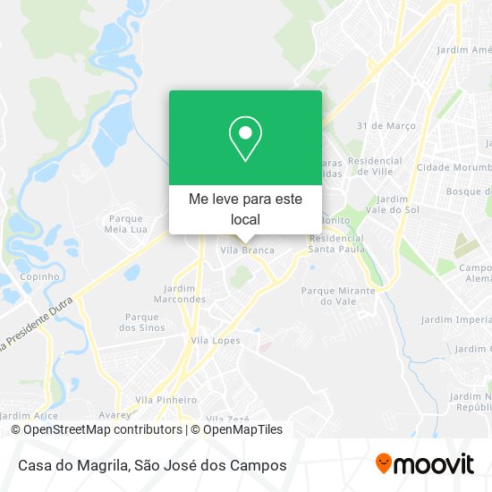 Casa do Magrila mapa