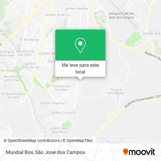 Mundial Box mapa