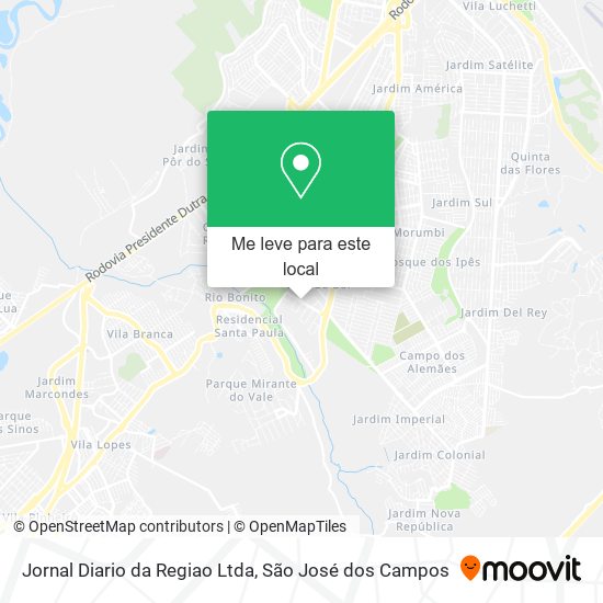 Jornal Diario da Regiao Ltda mapa